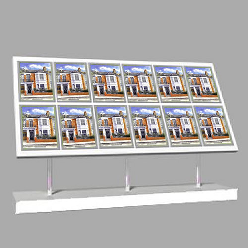 12 x A4P Freestanding Light Panel - Without Bevel